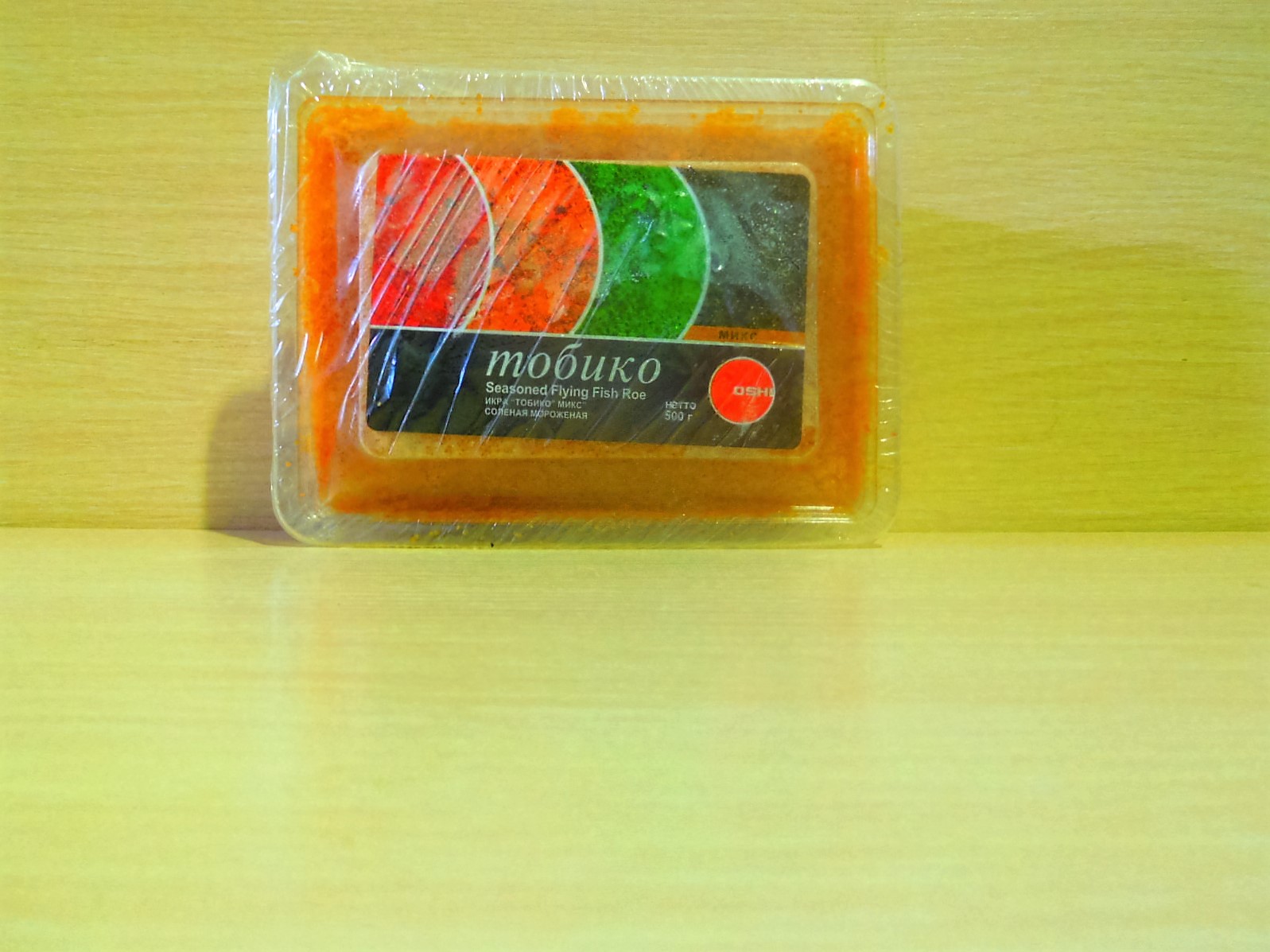 ИКРА "Тобико" OSHI" микс оранжевая 500 гр.