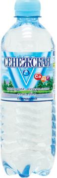 Вода Сенежская (пет.) газированная 12/0.5 л