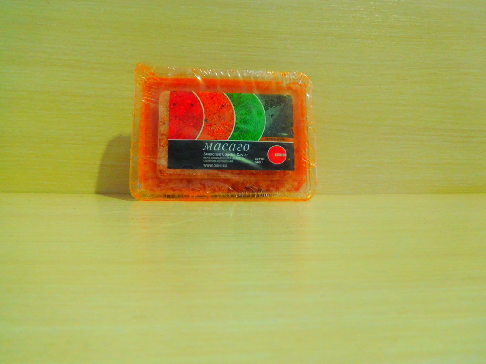 ИКРА "Macaro" OSHI" премиум оранжевая 500 гр.