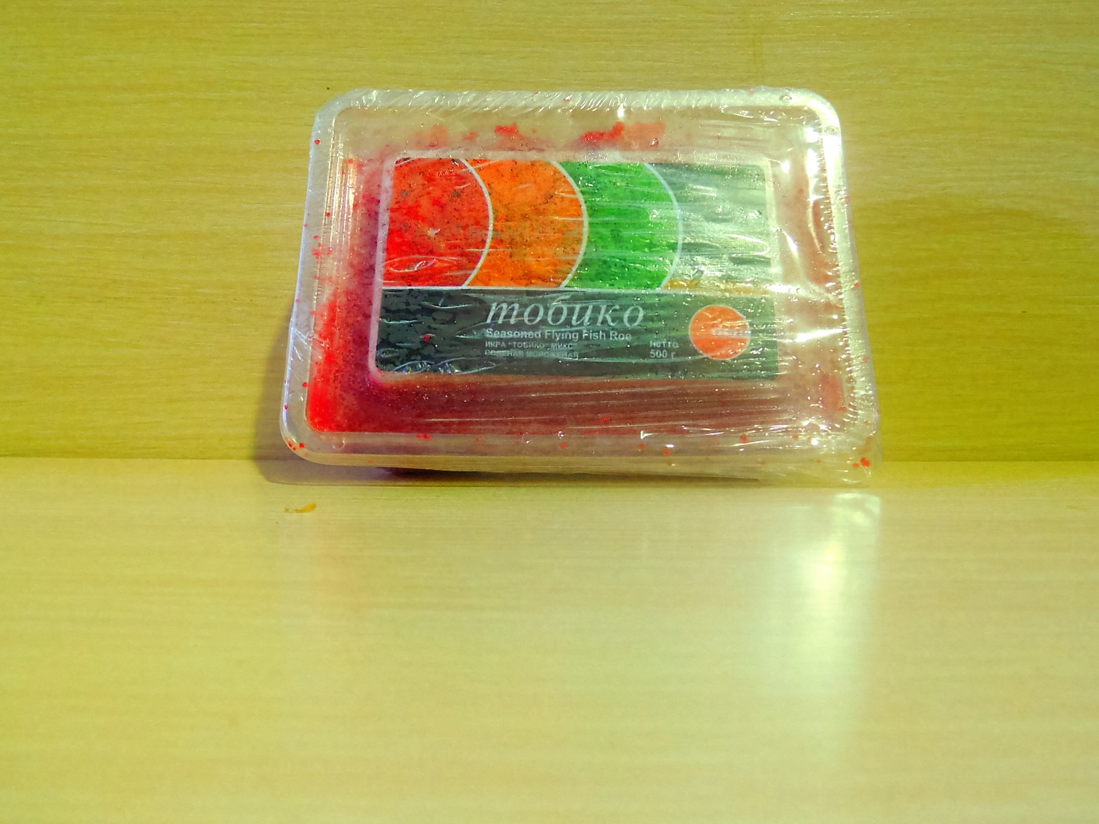 ИКРА "Тобико" OSHI" микс красная 500 гр.