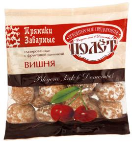 Пряник Полет Заварной с Вишней 15/300гр