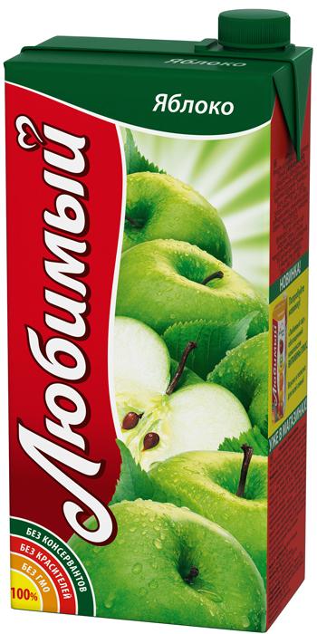 Сок Любимый сад Яблоко 12/1л