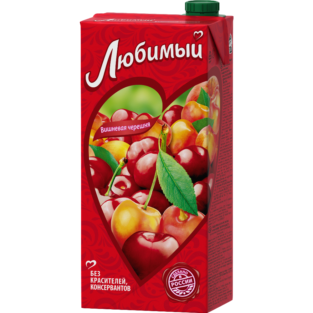 Сок Любимый сад вишня/черешня 12/1л
